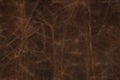 Brown leather texture background, genuine leather Royalty Free Stock Photo