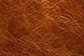 Brown leather texture closeup. Useful as background for design-works