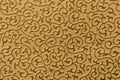 Brown leather texture print as background Royalty Free Stock Photo