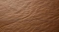 Brown leather texture with a slightly wrinkled and uneven surface. The lighting Royalty Free Stock Photo