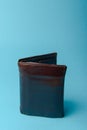 brown leather wallet Royalty Free Stock Photo