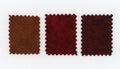 brown leatherette faux leather sample