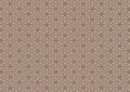 Brown line flowers geometry pattern background
