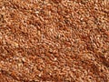 Brown linseed or flaxseed background