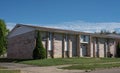 Brown & Tan Brick Low Income Apartment Building Royalty Free Stock Photo