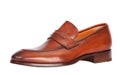 Brown male classic shoe