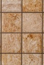 Brown marble stone tiles background, textures with natural pattern Royalty Free Stock Photo