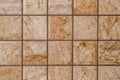 Brown marble stone tiles background Royalty Free Stock Photo