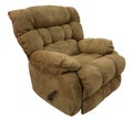 Brown Micro Fiber Rocker Recliner