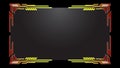 Brown Modern Twitch Overlay Stream Overlay Hd Screen Savers. Graphic motion