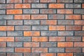 Brown mottled decorative brick wall for background