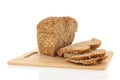 Multigrain bread on board Royalty Free Stock Photo