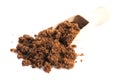 Brown muscovado sugar Royalty Free Stock Photo