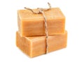 Brown natural soap