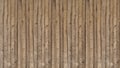 brown natural wood background pattern banner made of thin strips Royalty Free Stock Photo