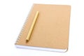 Brown notebook