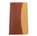 brown notebook on white background Royalty Free Stock Photo
