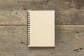 Brown notebook