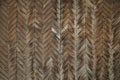 Brown old wood texture. wooden planks background. geometric pattern