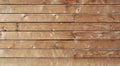 Brown old wood or wooden vintage plank floor or wall surface background decorative pattern. A minimal tabletop simple cover Royalty Free Stock Photo