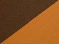 Brown orange fabric texture macro