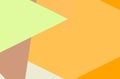 brown orange and yellow abstract vector background. Simple pattern. Royalty Free Stock Photo