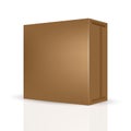 Brown package box