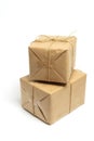 Brown Packages Royalty Free Stock Photo