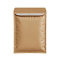 A brown padded envelope with a bubble wrap lining for secure shipping Royalty Free Stock Photo