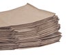 Brown Paper Bag Background Royalty Free Stock Photo