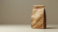 Brown Paper Bag on Table Royalty Free Stock Photo