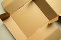 brown paper box texture background Royalty Free Stock Photo