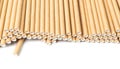 Brown Paper Drink Straws Royalty Free Stock Photo