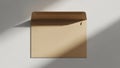 Simplicity and minimalism showcasing the envelope as a classic Royalty Free Stock Photo