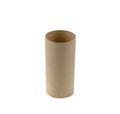 Brown paper roll isolate on white background Royalty Free Stock Photo