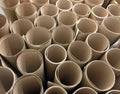 Brown Paper Rolls Background Royalty Free Stock Photo