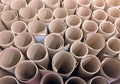 Brown Paper Rolls Background Royalty Free Stock Photo