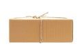 brown parcel box Royalty Free Stock Photo