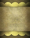 Brown parchment background Royalty Free Stock Photo