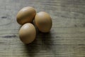 Brown Pastured Eggs Royalty Free Stock Photo