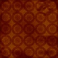 Brown patterned grunge background