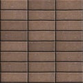 Brown Paving Slabs Laid out Rectangles Royalty Free Stock Photo