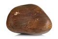 Brown pebble stone. Royalty Free Stock Photo