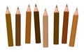 Shades Of Brown Pencil Set Brown Hues