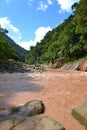 Brown Peruvian River Royalty Free Stock Photo