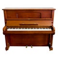 Brown piano Royalty Free Stock Photo