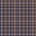 Brown Plaid Tartan Seamless Pattern