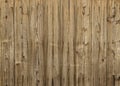 Brown plank wood wall