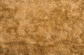 Brown plush fabric close-up