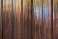 Brown polished wood surface Royalty Free Stock Photo